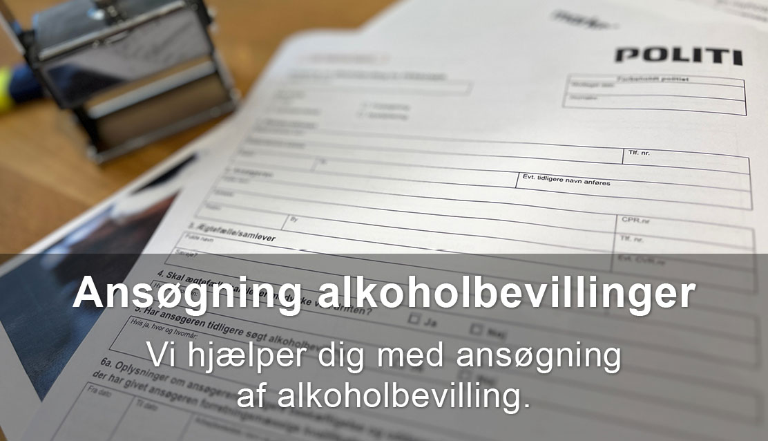 Ansøgning alkoholbevillinger